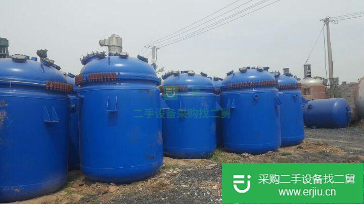 山東出售二手搪瓷反應釜