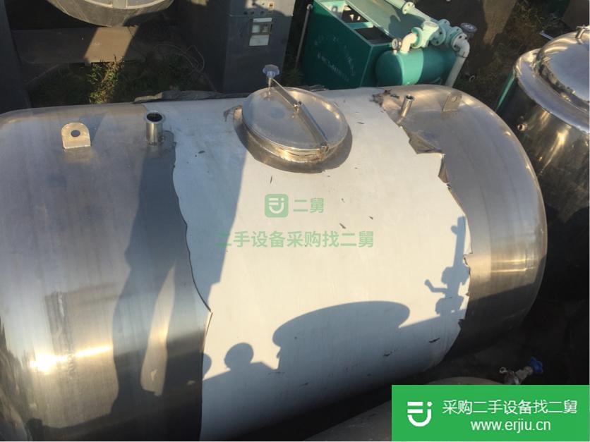 山東出售二手不銹鋼儲罐