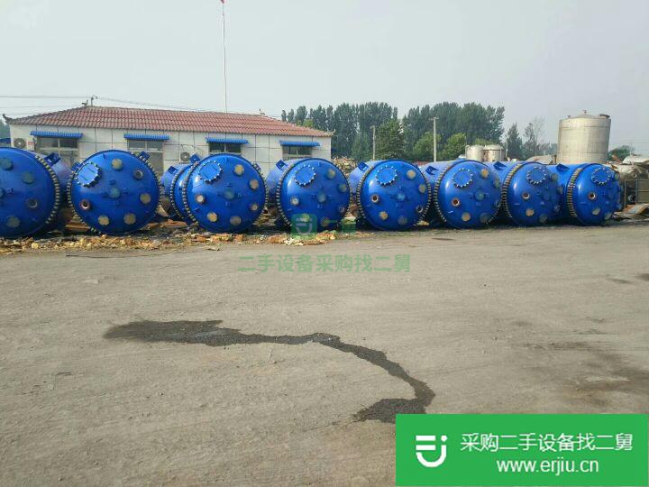 山東出售二手搪瓷反應釜