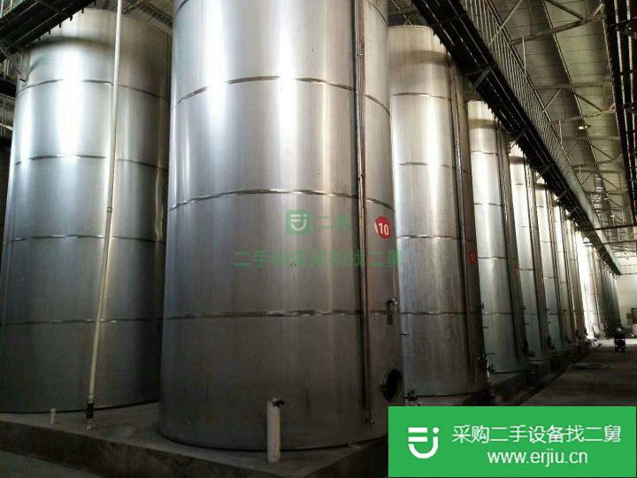 山東出售二手不銹鋼儲罐