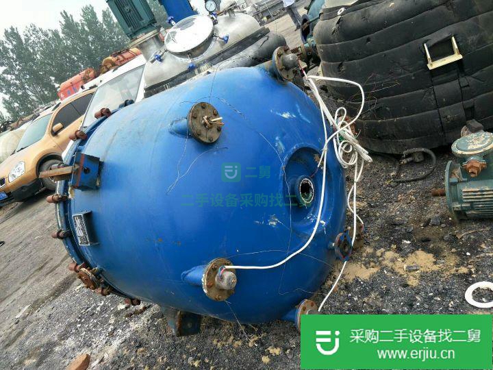 山東出售二手電加熱搪瓷反應釜
