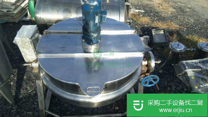 山東出售二手不銹鋼可傾斜夾層鍋