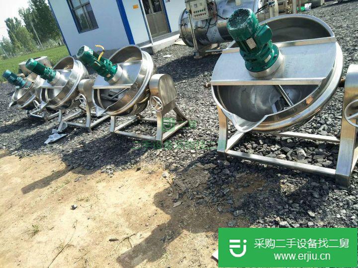 山東出售二手攪拌夾層鍋