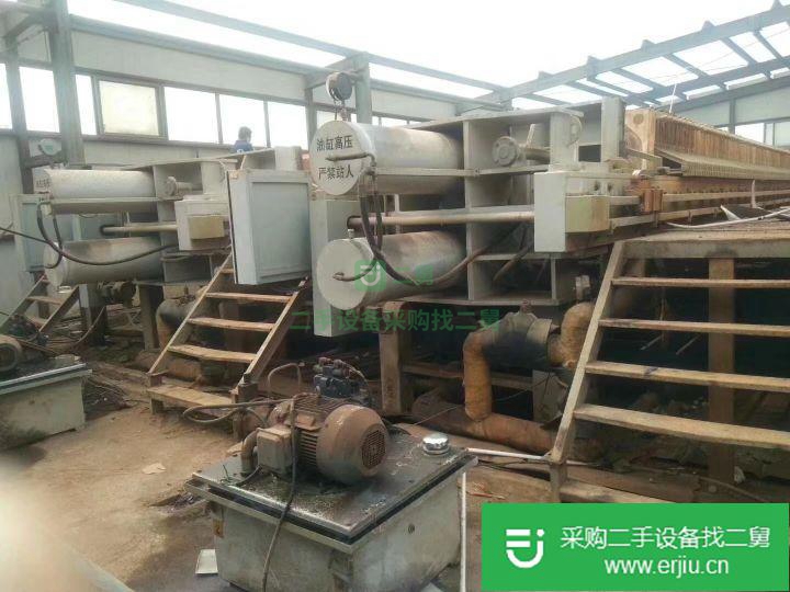 山東出售二手隔膜壓濾機