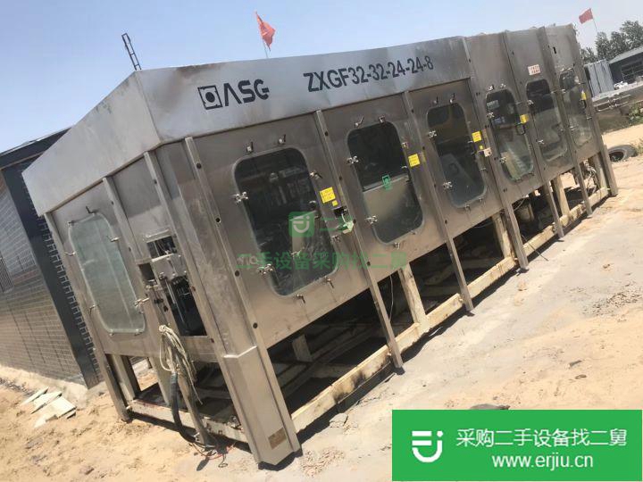 山東出售二手三合一灌裝機(jī)
