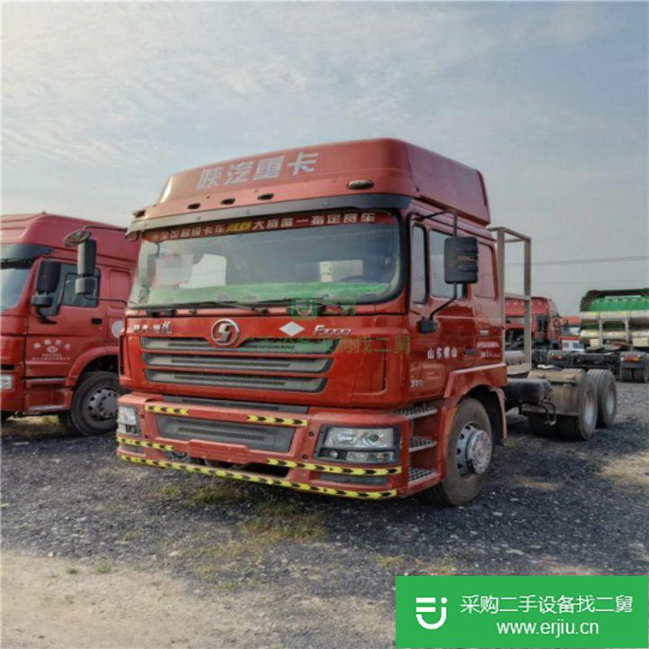 山東出售國五天然氣德龍牽引車