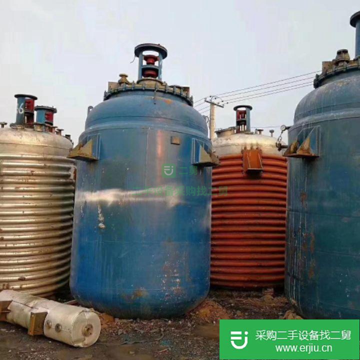 山東出售二手搪瓷反應釜