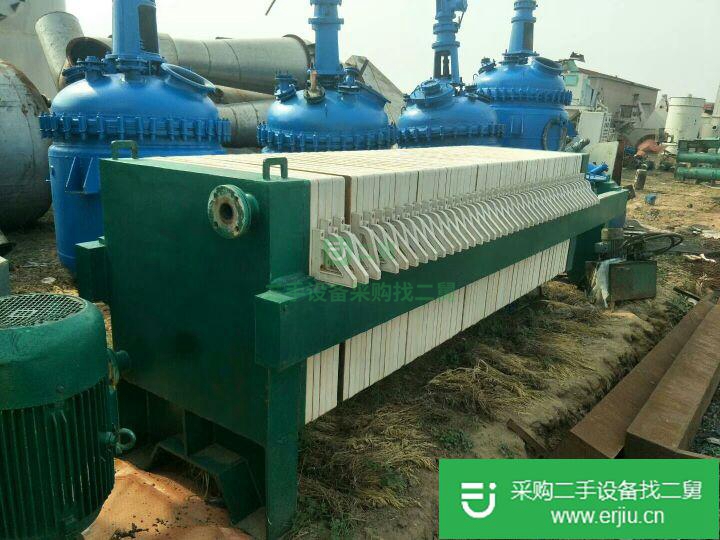山東出售二手隔膜壓濾機