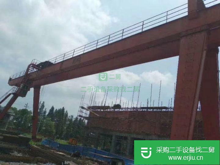 山東出售二手十噸雙主梁龍門(mén)吊