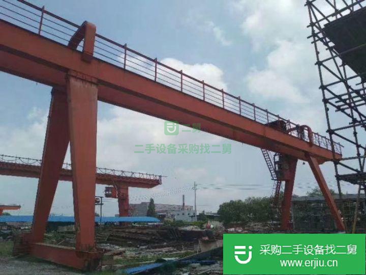 山東出售二手十噸雙主梁龍門(mén)吊