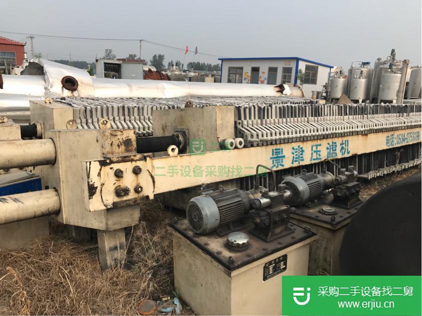 山東出售二手隔膜壓濾機