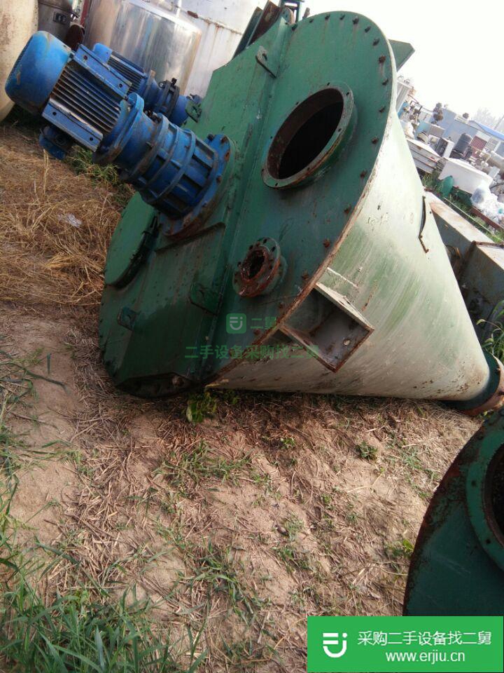 山東出售二手螺旋錐型混合機