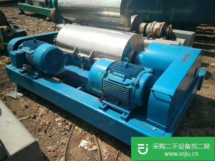 山東出售二手450臥式螺旋卸料沉降離心機