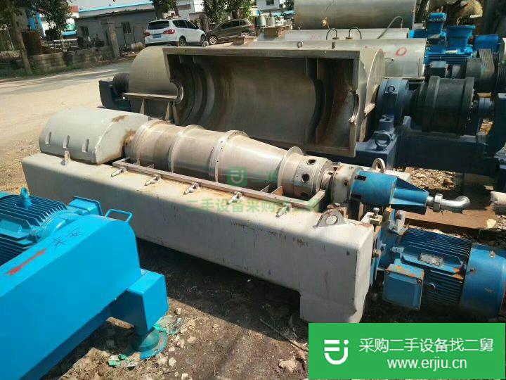 山東出售二手450臥式螺旋卸料沉降離心機