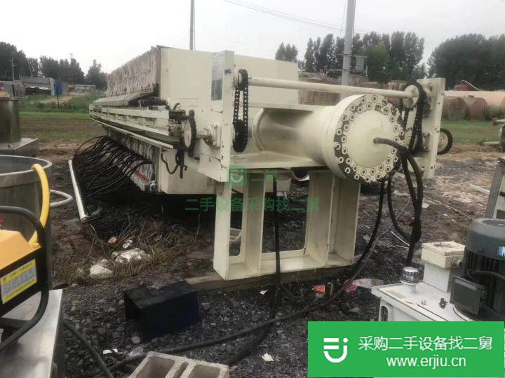 山東出售二手自動拉板隔膜壓濾機