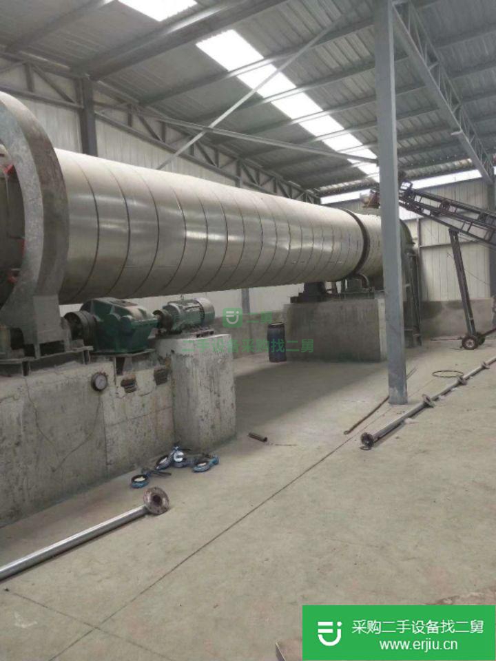 山東出售二手1.5×17米滾筒干燥機