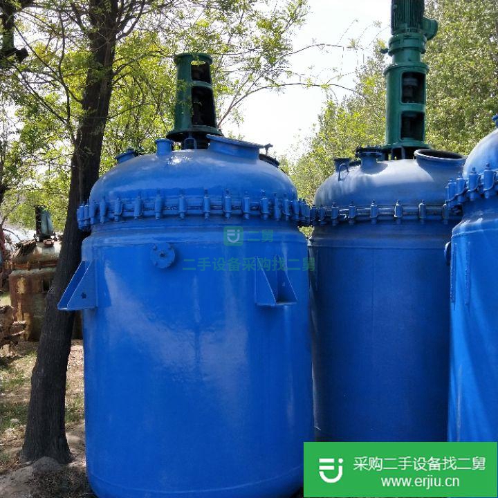 山東出售二手搪瓷反應釜