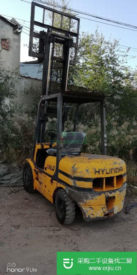 天津出售二手3噸現代叉車