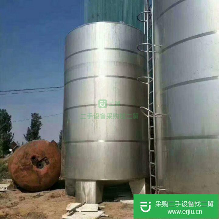 山東出售二手60噸雙層儲罐