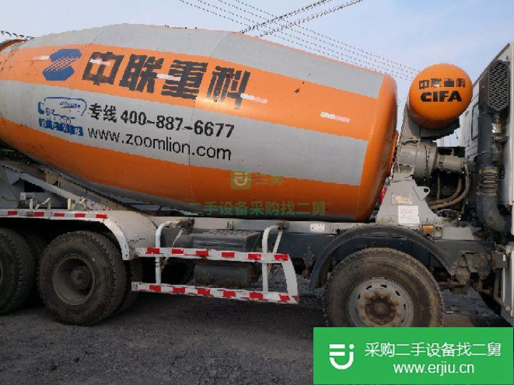 北京出售二手豪沃前四后八攪拌車