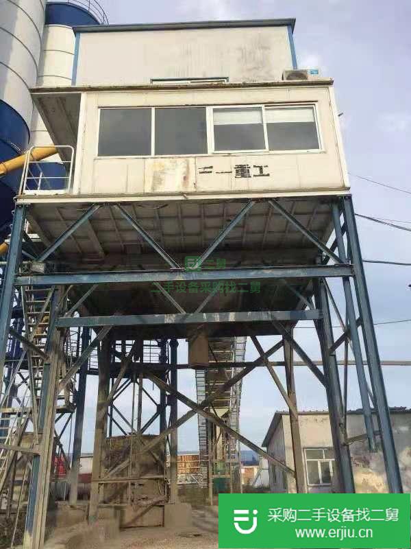 河北出售二手雙線180攪拌站