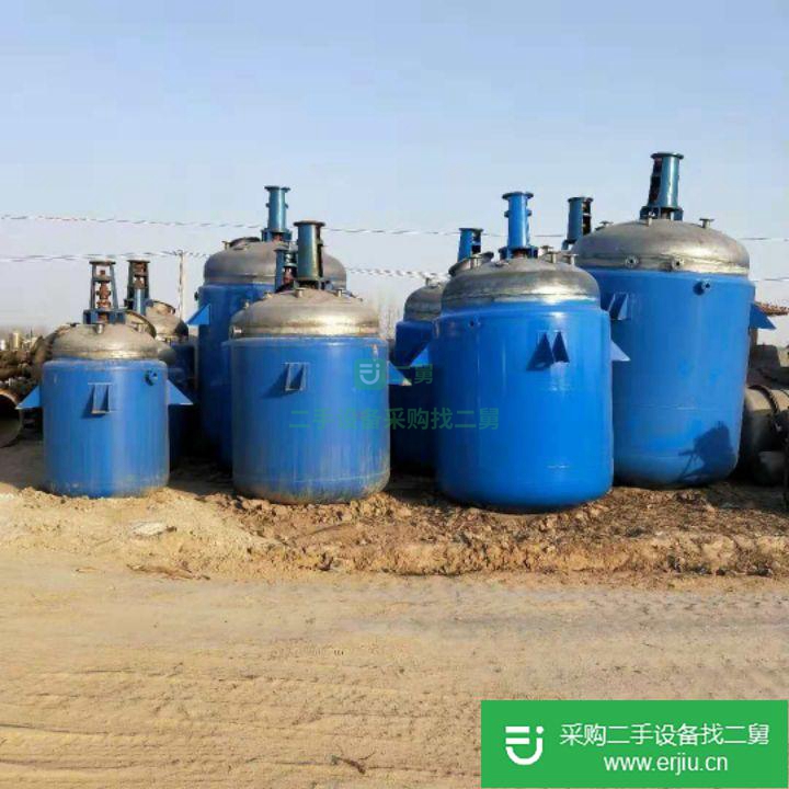 山東出售二手搪瓷反應釜