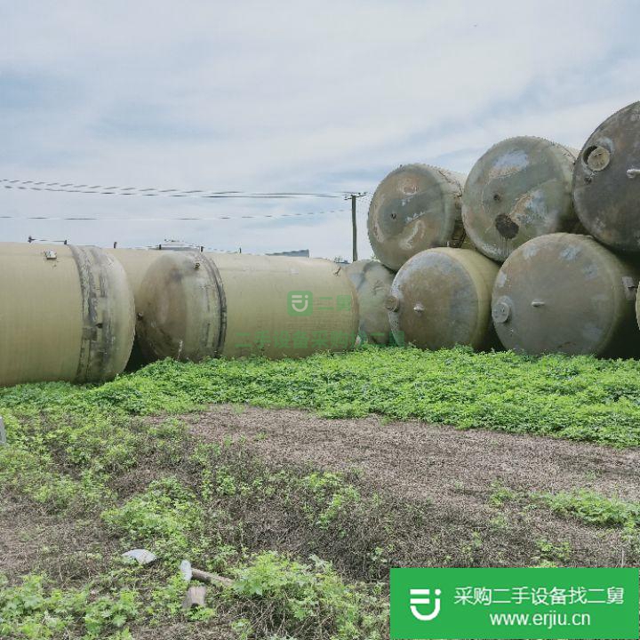 山東出售二手玻璃鋼儲罐