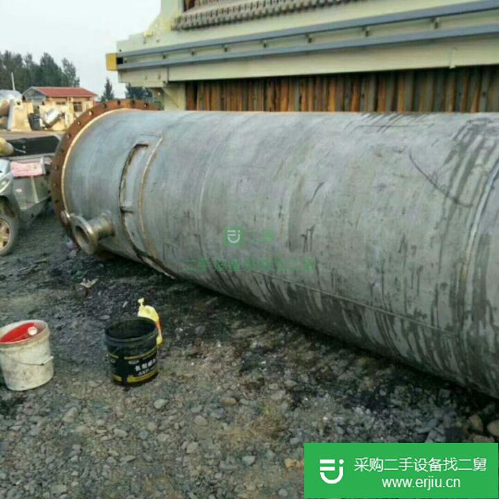 山東出售二手大平方鈦材冷凝器