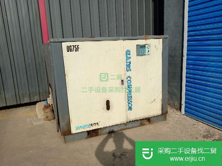 河北出售二手單螺桿空氣壓縮機