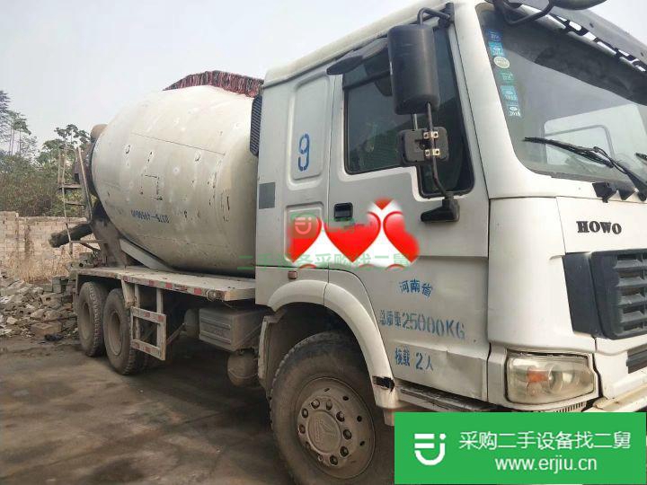 山東出售二手14方豪沃攪拌車