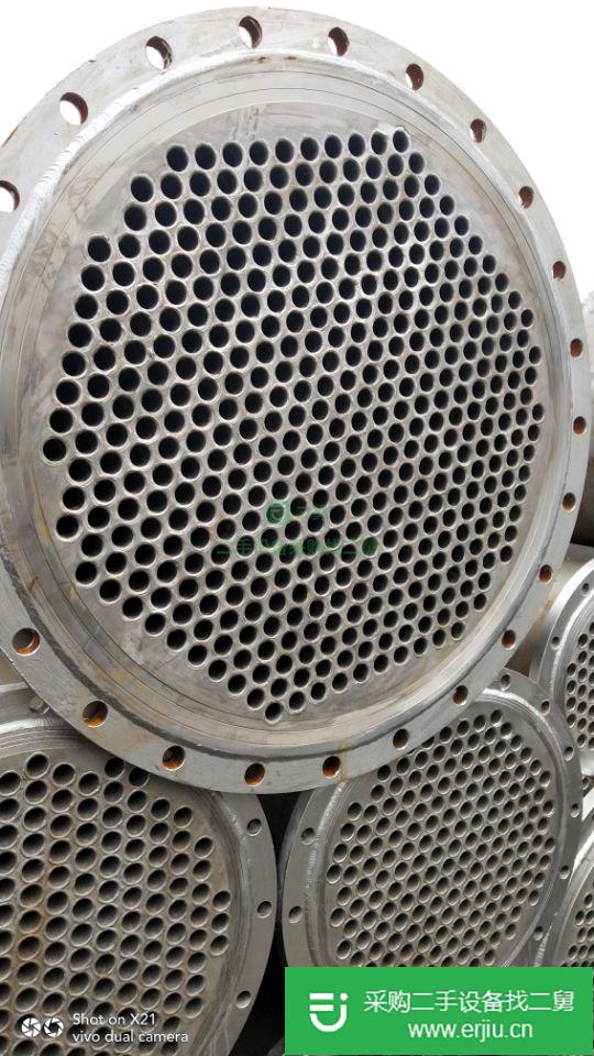 山東出售二手不銹鋼冷凝器