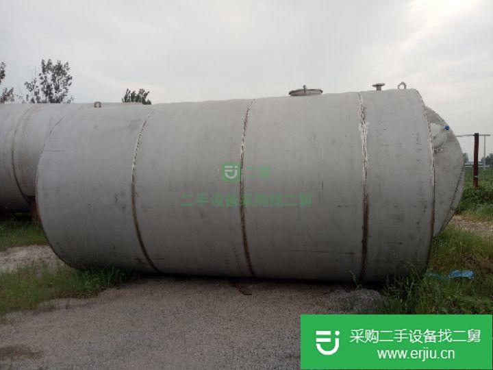 山東出售二手不銹鋼儲罐