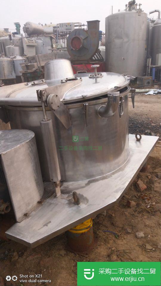 山東出售二手1200型平板密閉離心機