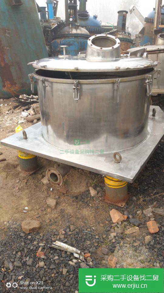 山東出售二手1200型平板密閉離心機