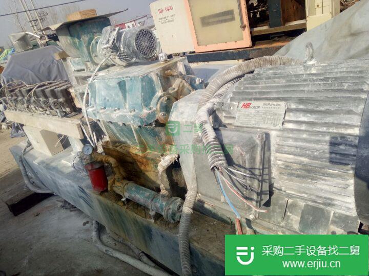 河北出售二手雙螺桿擠出機