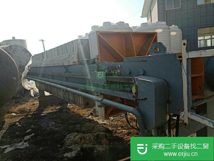 山東出售二手隔膜壓濾機