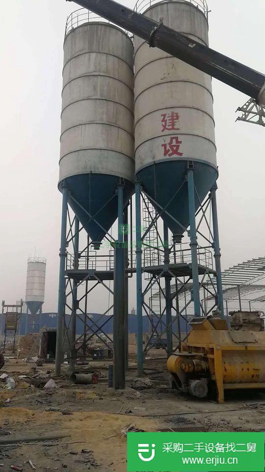 河北出售二手雙線180攪拌站