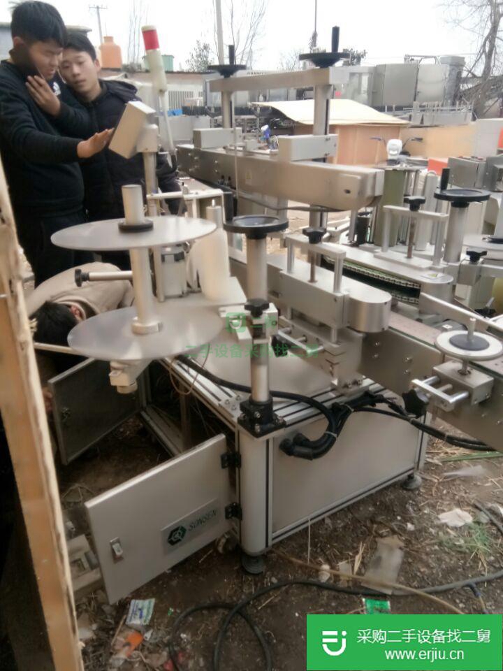 山東出售二手單雙面貼標機