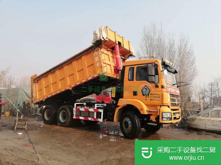 山東出售二手德龍自卸車
