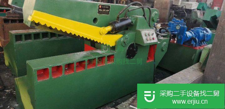 河南出售二手華宏160噸鱷魚式剪切機