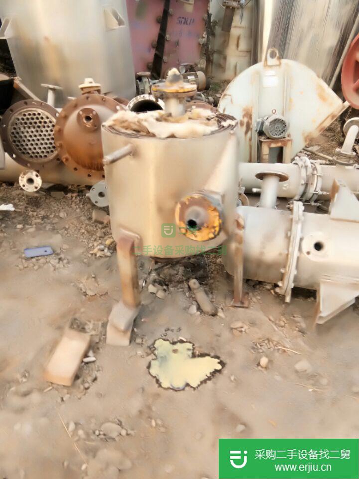山東出售二手螺旋板換熱器