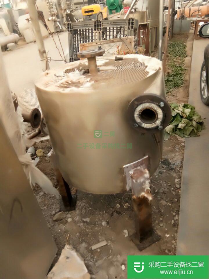 山東出售二手螺旋板換熱器