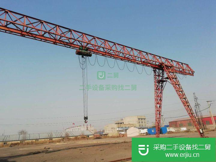 山東出售二手10噸龍門吊