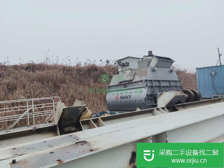 河北出售二手三一重工180攪拌站