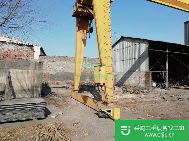 山東出售二手10噸包廂龍門吊