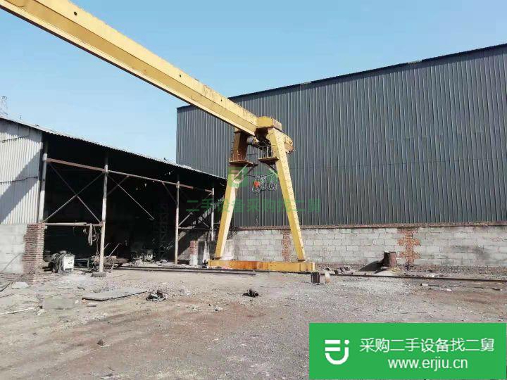 山東出售二手10噸包廂龍門吊