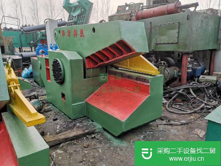 河南出售二手鱷魚式剪切機
