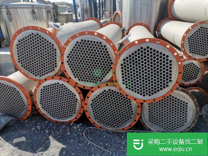 山東出售二手不銹鋼冷凝器
