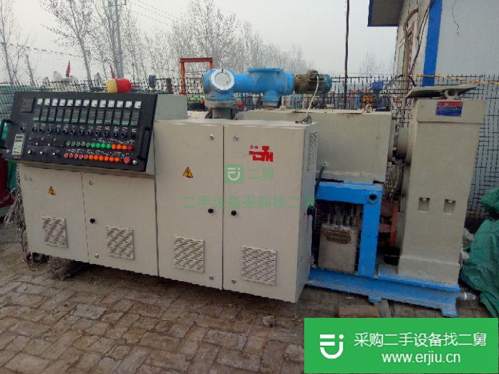 河北出售二手金湖65錐雙擠出機