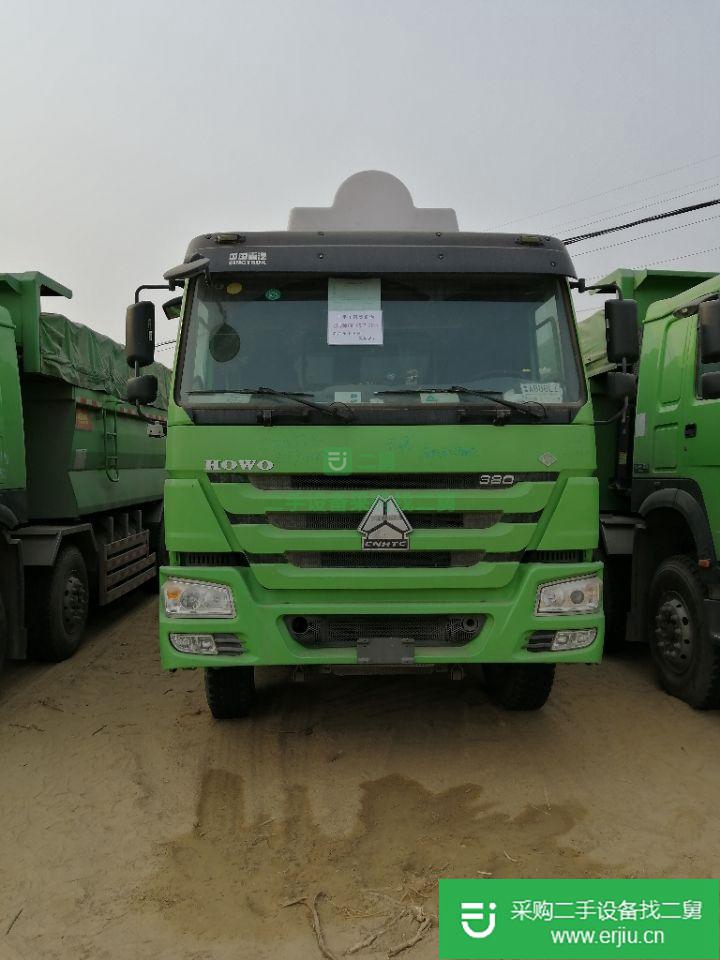 山東出售二手豪沃前四后八U型自卸車(chē)
